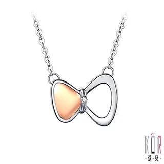 K’OR蔻兒 玫瑰甜心 0.01克拉鑽石 白鋼女項鍊-小 歷史價格詳細信息