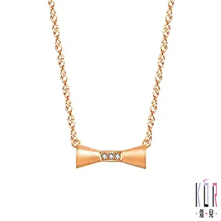 K’OR蔻兒 玫瑰甜心 0.01克拉鑽石 白鋼女項鍊-小 歷史價格詳細信息