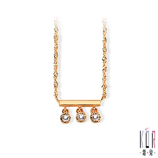 K’OR蔻兒 玫瑰甜心 0.01克拉鑽石 白鋼女項鍊-小 歷史價格詳細信息