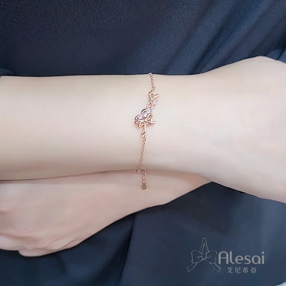 Alesai 艾尼希亞  925純銀 幸運草鋯石耳環 玫瑰金耳環 歷史價格詳細信息