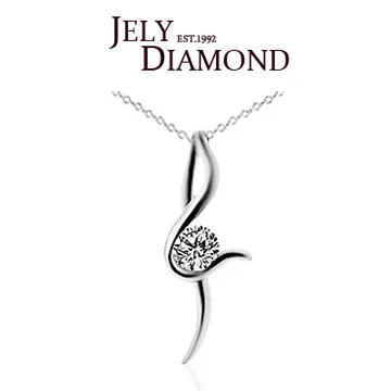 【JELY】芭蕾仕女0.30克拉-H&A八心八箭美鑽墜鍊 歷史價格詳細信息