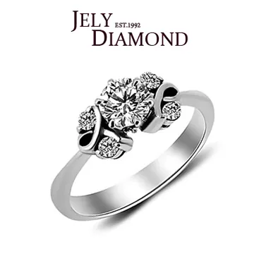 【JELY】蝶舞 GIA 0.30克拉八心八箭美鑽戒 歷史價格詳細信息