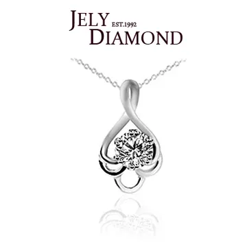 【JELY】愛戀天使3分天然鑽石項鍊 歷史價格詳細信息