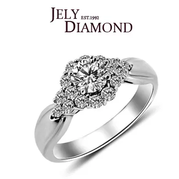 【JELY】美好0.50克拉-H&A八心八箭美鑽戒 歷史價格詳細信息