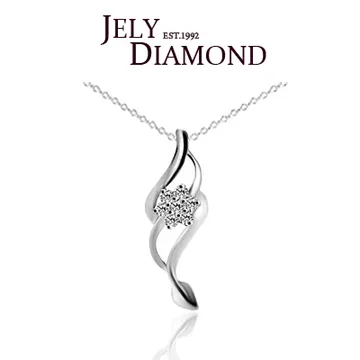 【JELY】法式香頌0.30克拉-H&A八心八箭美鑽項鍊 歷史價格詳細信息