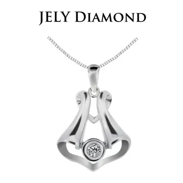 【JELY】法式香頌0.30克拉-H&A八心八箭美鑽項鍊 歷史價格詳細信息