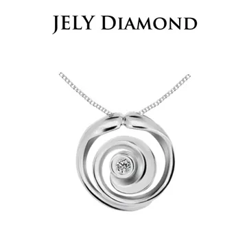 【JELY】法式香頌0.30克拉-H&A八心八箭美鑽項鍊 歷史價格詳細信息