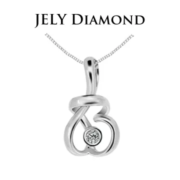 【JELY】鑽彩夢境3分天然鑽石項鍊 歷史價格詳細信息