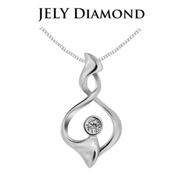 【JELY】愛戀天使3分天然鑽石項鍊 歷史價格詳細信息