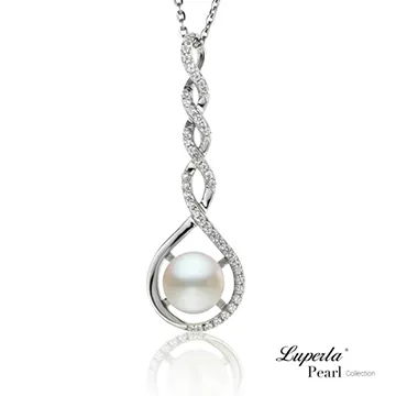 【大東山珠寶】 純銀晶鑽珍珠項鍊-迷戀之舞 歷史價格詳細信息