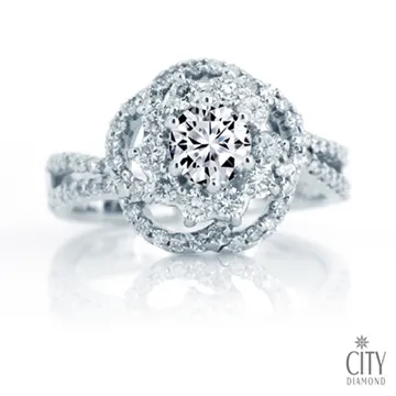 City Diamond『雅典娜』1克拉H&A鑽戒_DR6023 歷史價格詳細信息