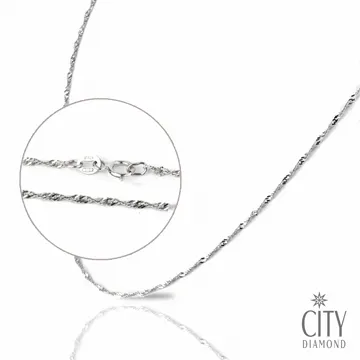 City Diamond引雅 16吋義大利三色斗圓K金項鍊(白K黃K玫瑰金) 歷史價格詳細信息
