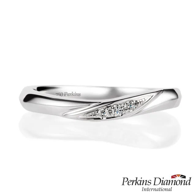 鑽石線戒 PERKINS 伯金仕18K白金戒指 0.09克拉鑽戒 歷史價格詳細信息