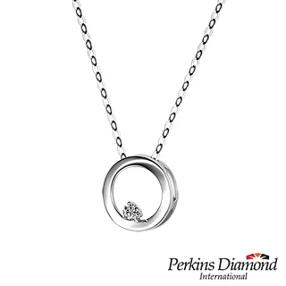 鑽石項鍊 PERKINS 伯金仕 18K白金 六爪經典鑽墜系列 歷史價格詳細信息