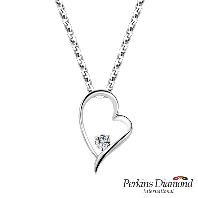 鑽石項鍊 PERKINS 伯金仕 Heart系列 18K金鑽石項鍊 歷史價格詳細信息