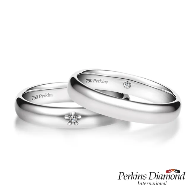 鑽石戒指 PERKINS 伯金仕18K白金戒指 歷史價格詳細信息
