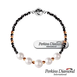 珍珠手鍊 PERKINS 伯金仕 典雅系列 天然珍珠手鍊 歷史價格詳細信息