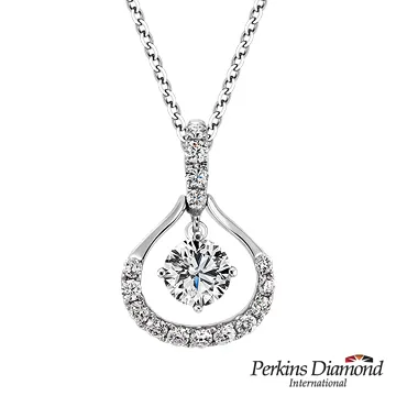 GIA 鑽石項鍊 PERKINS 伯金仕 四爪經典鑽墜系列 歷史價格詳細信息