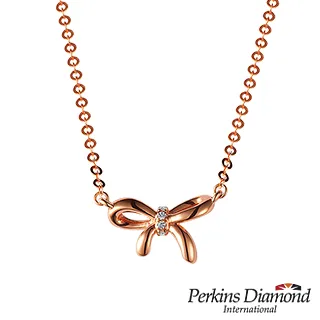 PERKINS 伯金仕 蝴蝶結系列 18K玫瑰金鑽石耳環 歷史價格詳細信息