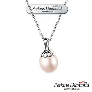 925純銀項鍊 PERKINS 伯金仕 9-10mm 天然淡水珍珠項鍊 歷史價格詳細信息