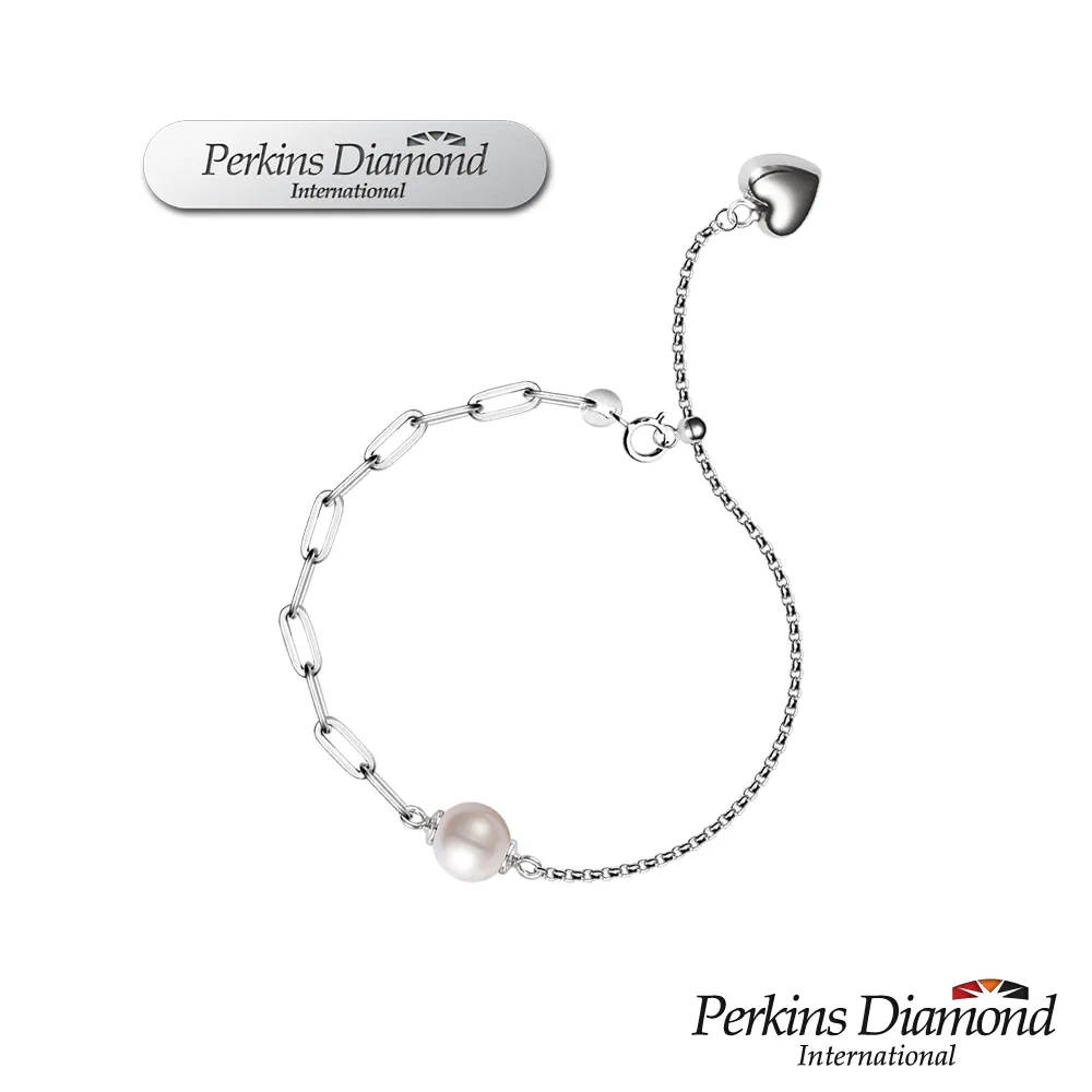 PERKINS 伯金仕 My Heart系列 925純銀珍珠手鍊 歷史價格詳細信息