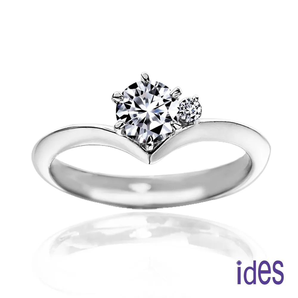 《 ides愛蒂思》精選美鑽30分E/VVS1八心八箭完美車工鑽戒 歷史價格詳細信息