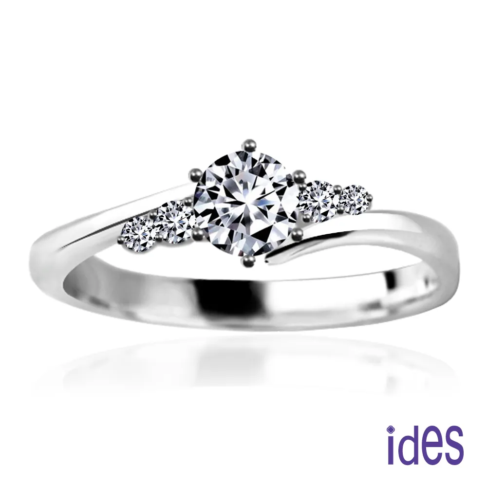 《 ides愛蒂思》精選美鑽30分E/VVS1八心八箭完美車工鑽戒 歷史價格詳細信息