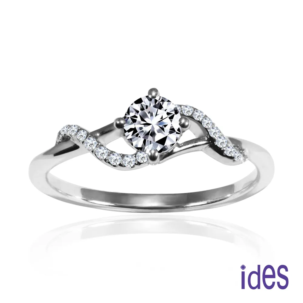 《 ides愛蒂思》精選美鑽30分E/VVS1八心八箭完美車工鑽戒 歷史價格詳細信息
