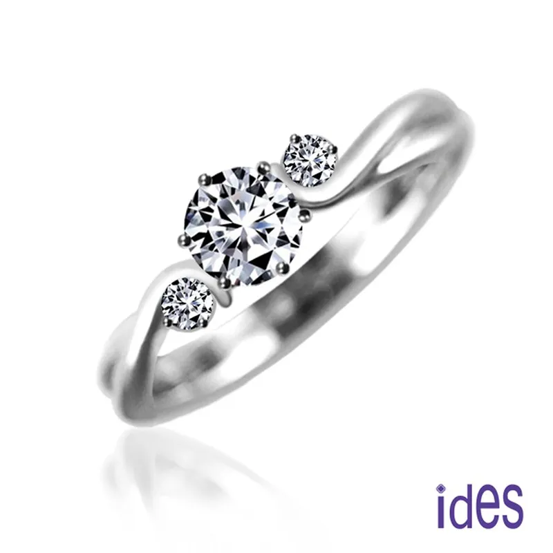 《 ides愛蒂思》精選美鑽30分E/VVS1八心八箭完美車工鑽戒 歷史價格詳細信息