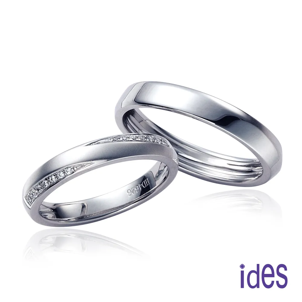 ides愛蒂思 永恆幸福。30分與10分E/VS1八心八箭完美3EX車工鑽石對戒/求婚結婚戒 歷史價格詳細信息