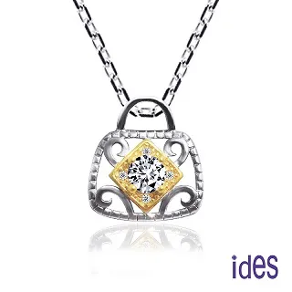 ides愛蒂思 設計款12分E/VVS1八心八箭頂級3EX車工鑽石項鍊/巴黎小香風 歷史價格詳細信息