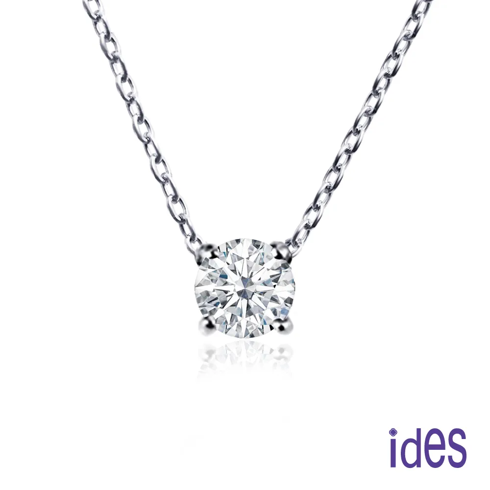 ides愛蒂思 情人禮系列20分E/VVS頂級EX車工鑽石項鍊鎖骨鍊/可愛貓 歷史價格詳細信息