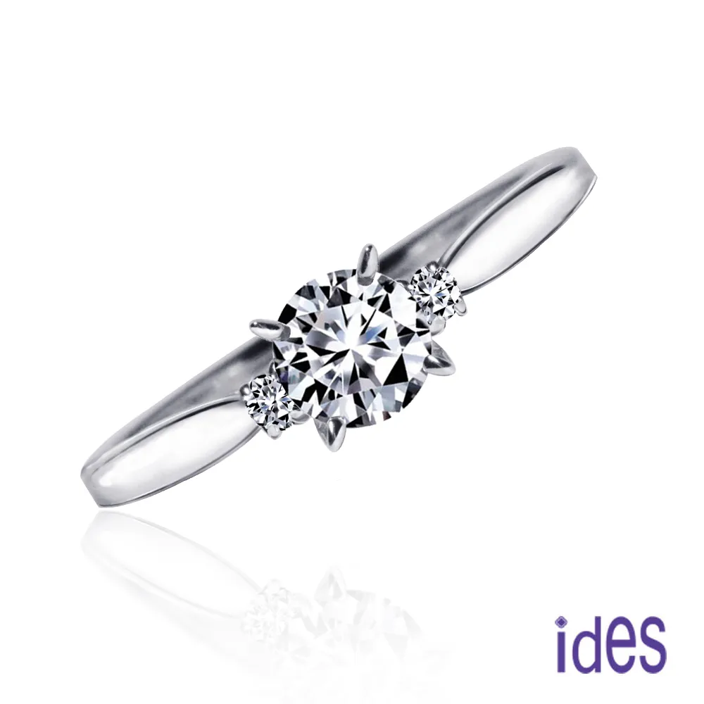 ides愛蒂思鑽石 唯一鍾情。GIA 30分E/SI1八心八箭3EX完美車工鑽石戒指/求婚戒 歷史價格詳細信息