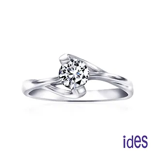 ides愛蒂思 精選30分E/VS1八心八箭極優EX車工鑽石戒指求婚結婚戒/花漾六爪 歷史價格詳細信息