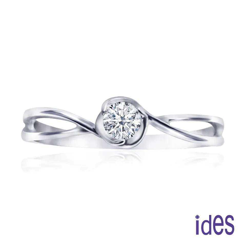 ides愛蒂思鑽石 精選10分E/VS1八心八箭頂級EX車工無名指戒尾指戒鑽石戒指/五爪花苞 歷史價格詳細信息