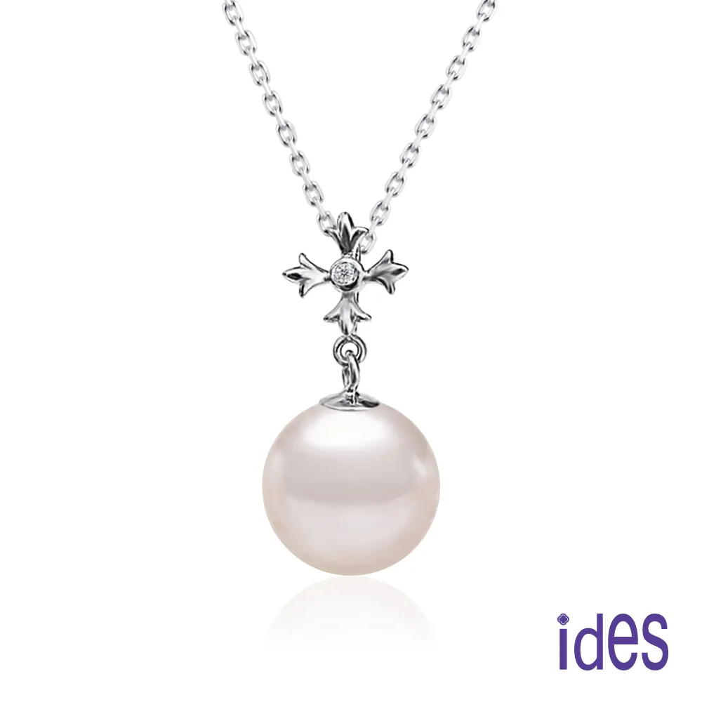 ides愛蒂思 日本設計AKOYA經典系列天然珍珠項鍊10-11mm/英式復古 歷史價格詳細信息