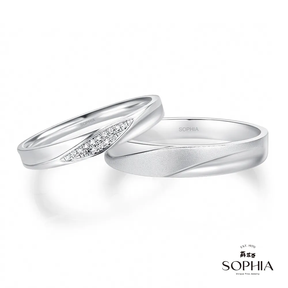 SOPHIA 蘇菲亞珠寶 - 羈絆 950鉑金 結婚對戒-女戒 歷史價格詳細信息
