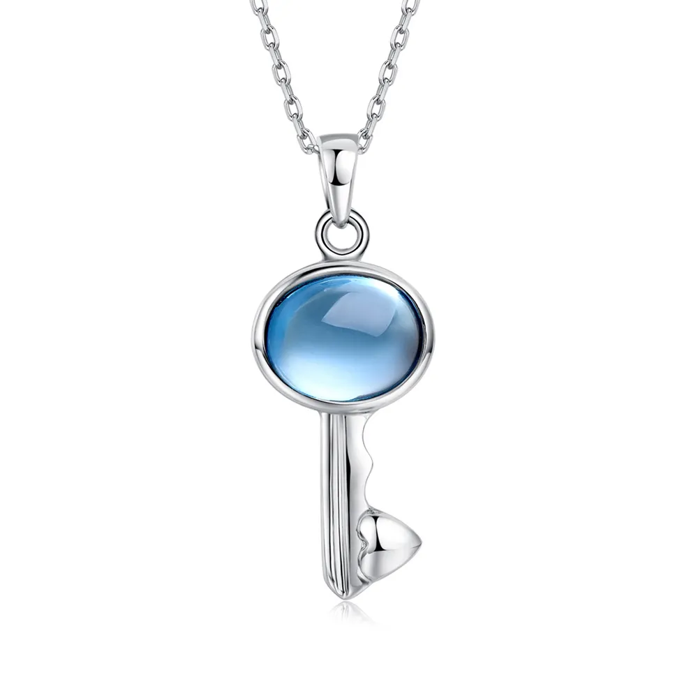 SOPHIA 蘇菲亞珠寶 - 玩美寶石系列-結實黃藍玉 S925純銀  寶石項墜 歷史價格詳細信息