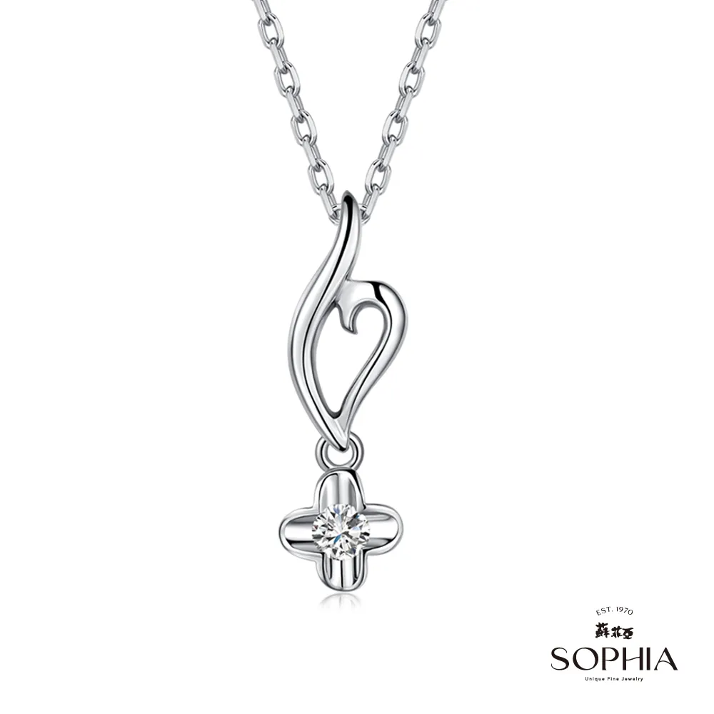 SOPHIA 蘇菲亞珠寶 - 希拉 18K金 鑽石項墜 歷史價格詳細信息