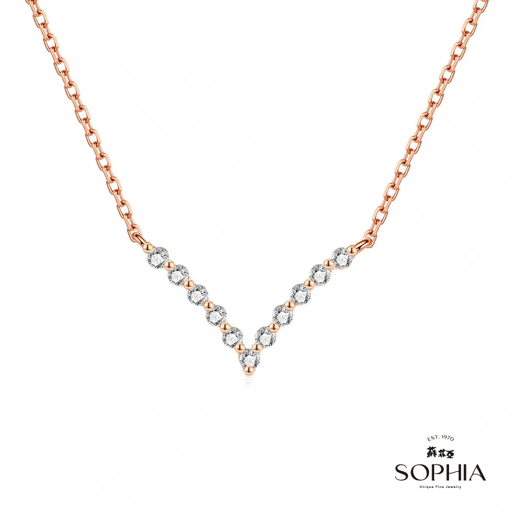 SOPHIA 蘇菲亞珠寶 - 貝蒂 14K金 鑽石項墜 歷史價格詳細信息