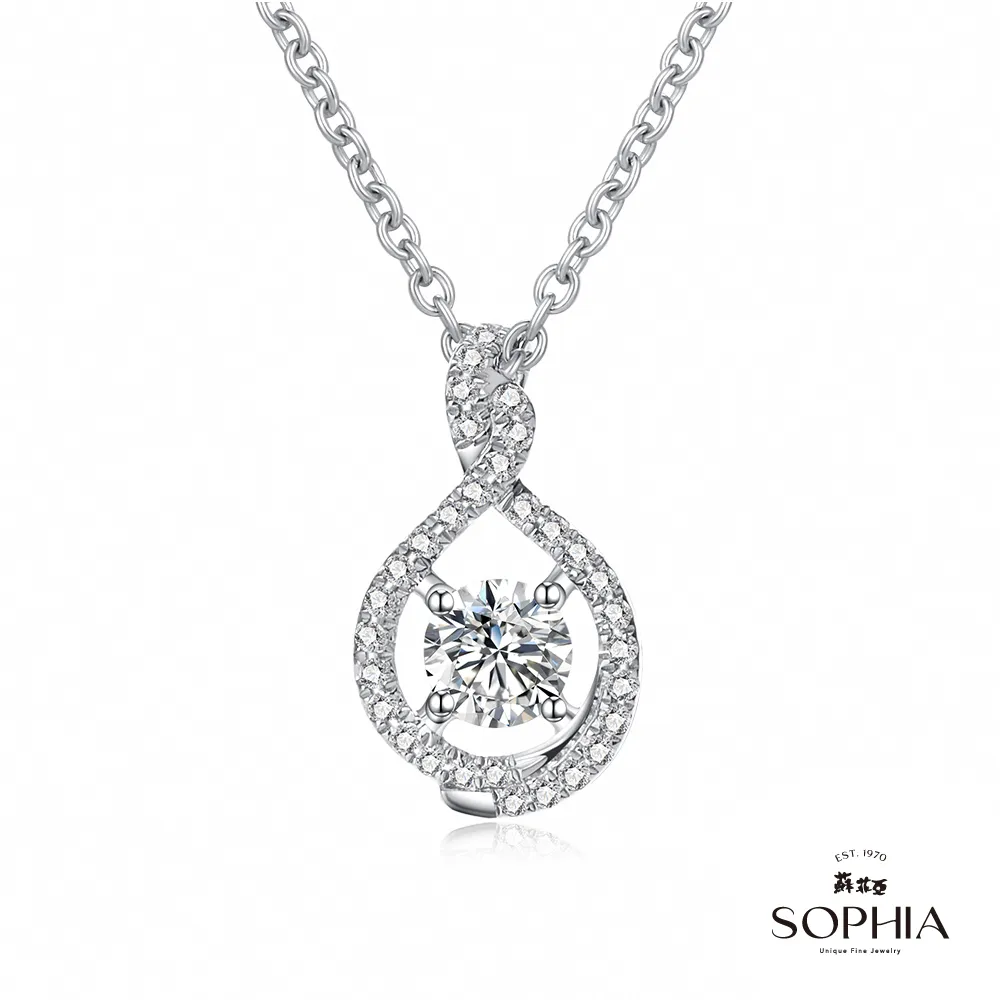 SOPHIA 蘇菲亞珠寶 - 蜜語 GIA 30分 D/SI1 18WK 鑽石項墜 歷史價格詳細信息