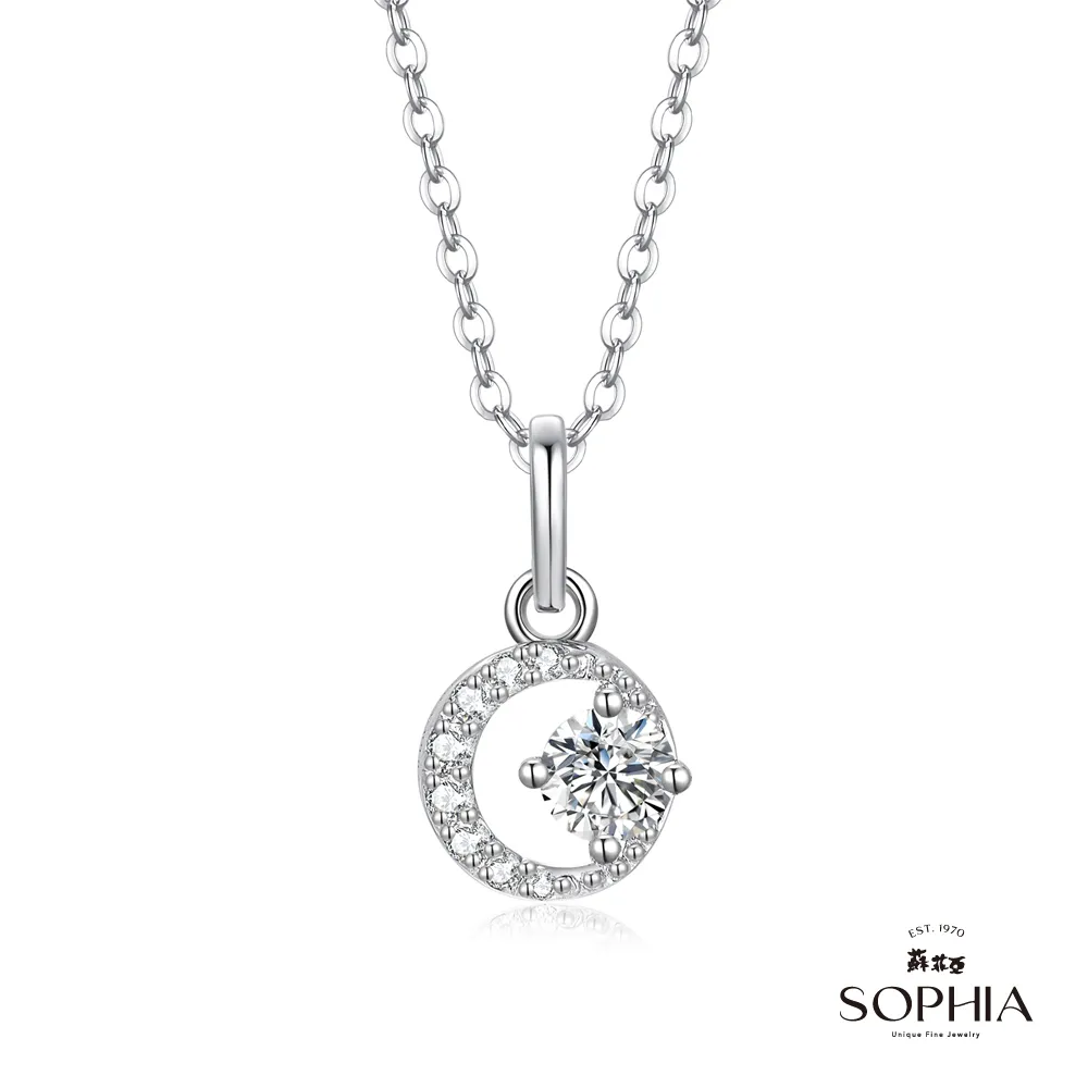 【SOPHIA 蘇菲亞珠寶】10分PT900鉑金 鑽石套鍊｜情人/閨密 送禮推薦 典雅鉑金套鍊 歷史價格詳細信息