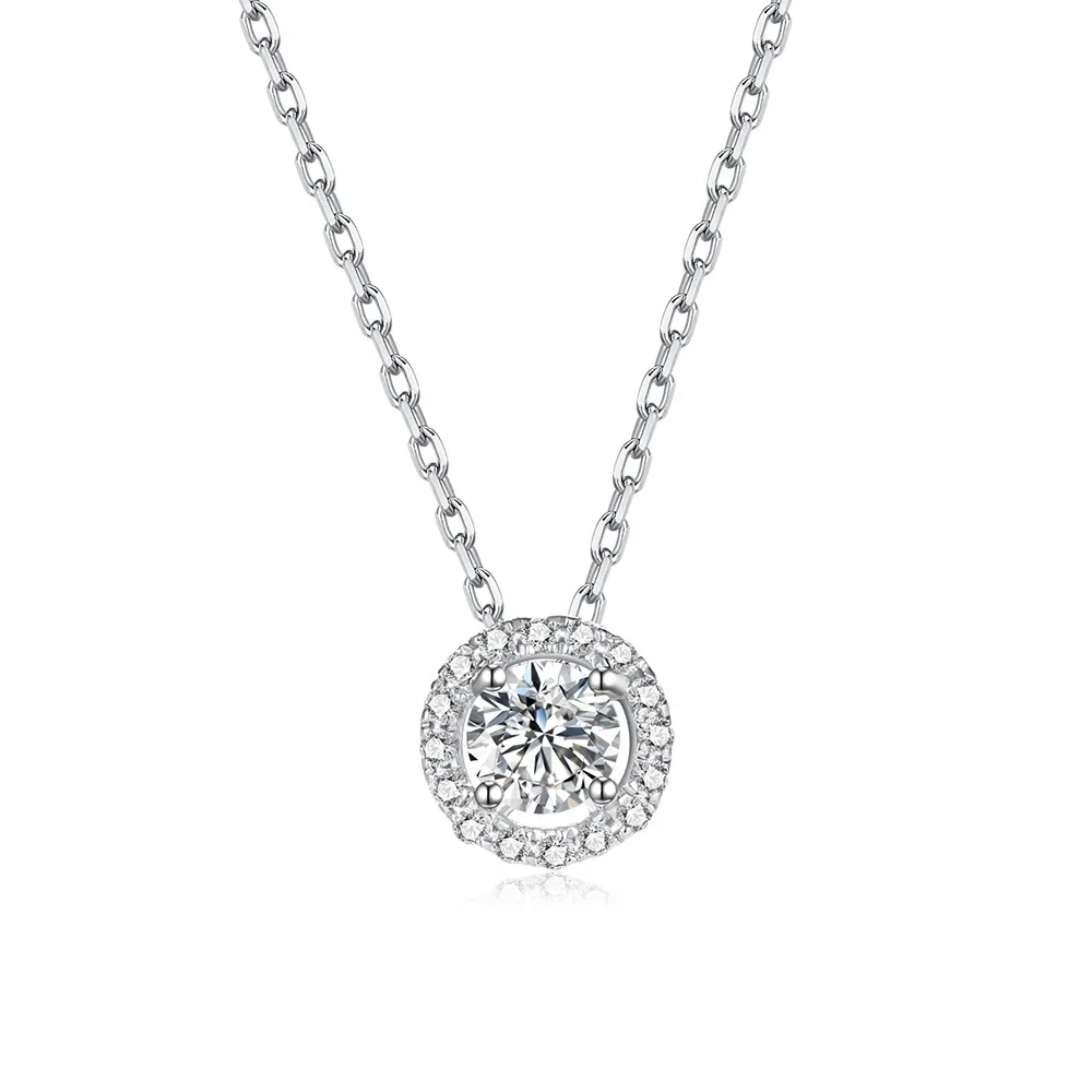 SOPHIA 蘇菲亞珠寶 - 愛伊蕾拉 0.10克拉 18K白金 鑽石項鍊 歷史價格詳細信息