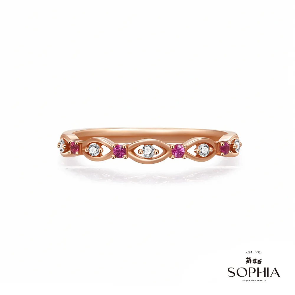 【SOPHIA 蘇菲亞珠寶】18K雙色 皇家榮耀 鑽石戒指 歷史價格詳細信息