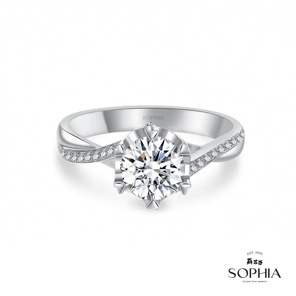 SOPHIA 蘇菲亞珠寶 - 心願 50分 D/SI1 18K 鑽石項墜 歷史價格詳細信息