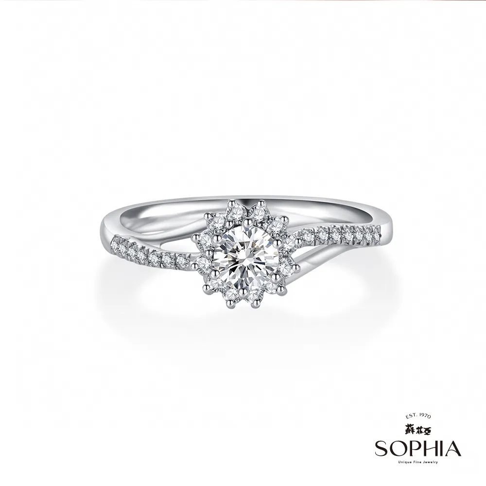 SOPHIA 蘇菲亞珠寶 - 艾曼達 50分 F/VVS1 18K金 鑽石戒指 歷史價格詳細信息