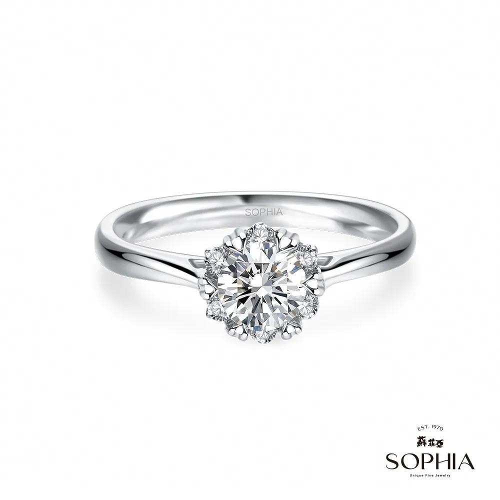SOPHIA 蘇菲亞珠寶 - 費洛拉 50分 D/SI1 18K 鑽石項墜 歷史價格詳細信息