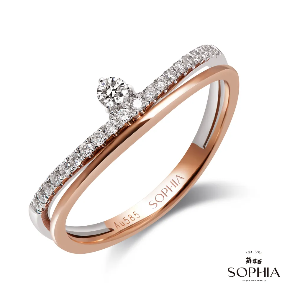 SOPHIA 蘇菲亞珠寶 - 情動 30分 GIA F/SI2 18K金 鑽石戒指 歷史價格詳細信息