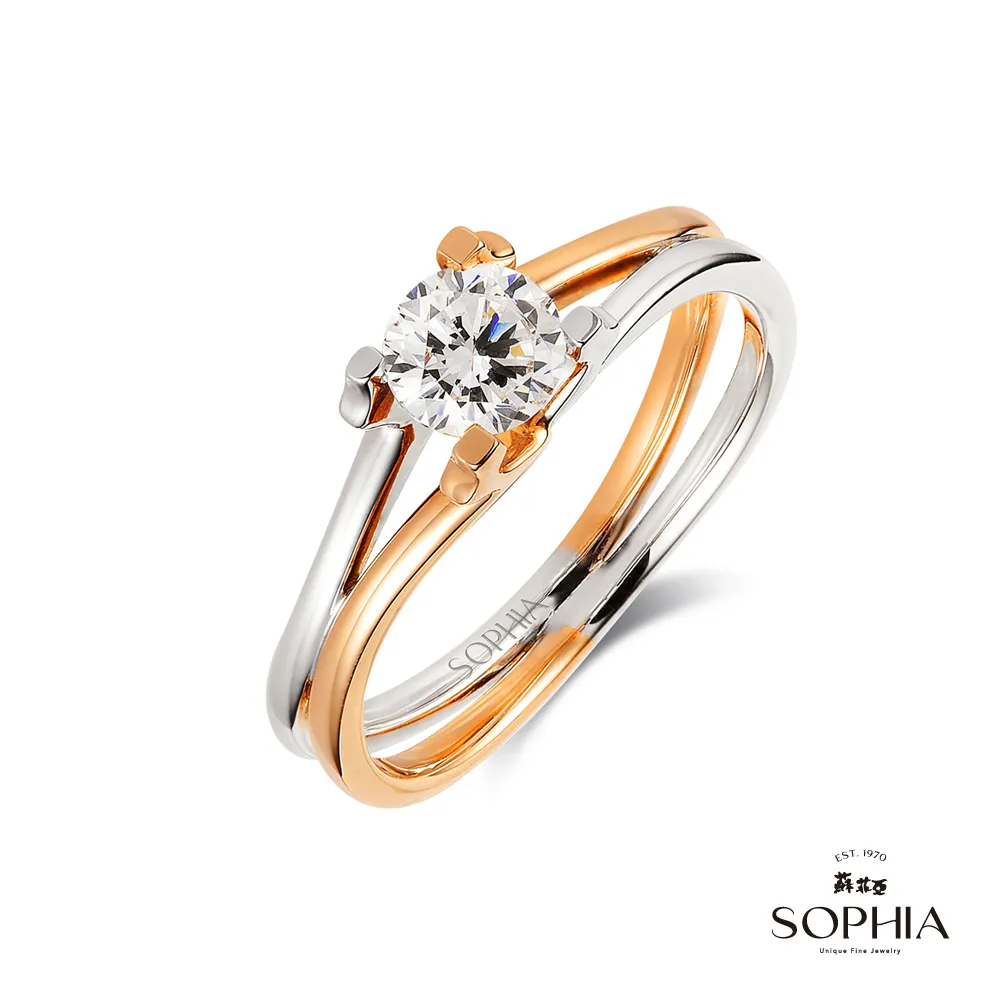 SOPHIA 蘇菲亞珠寶 - 維娜 18K玫瑰金 鑽石項墜 歷史價格詳細信息