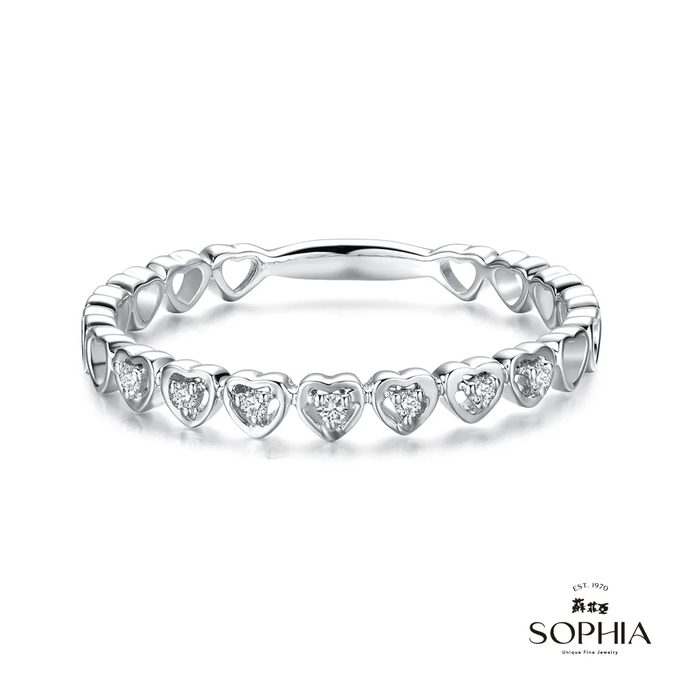 【蘇菲亞珠寶】14K金 心型鑲鑽 鑽石戒指 歷史價格詳細信息